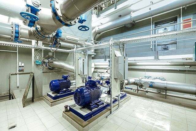 Innenansicht Wasserwerk