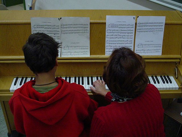 Klavierunterricht Foto: Stadt Forchheim