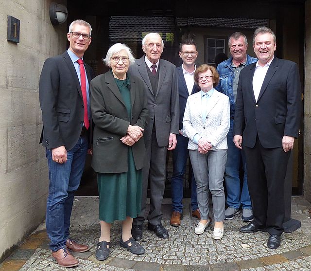 Städtepartnerschaft mit Broumov: Alfred Schwanse verabschiedet. Foto: Stadt Forchheim