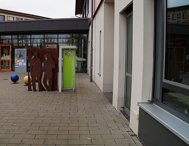 Eingang der OJA Forchheim-Nord 