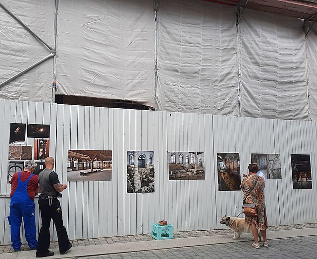 Open Air-Galerie in der Hauptstraße