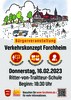 Plakat Bürgerveranstaltung Verkehrskonzept