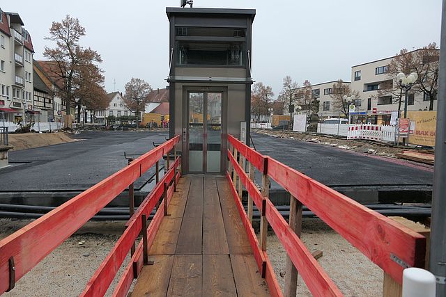 Abschrankungen am Paradeplatz