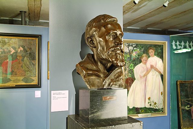 Georg Mayer-Franken-Büste im Stadtmuseum
