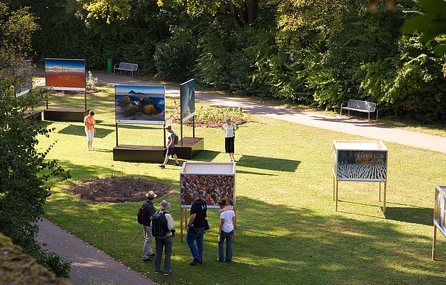 Fotopark im Stadtpark Forchheim
