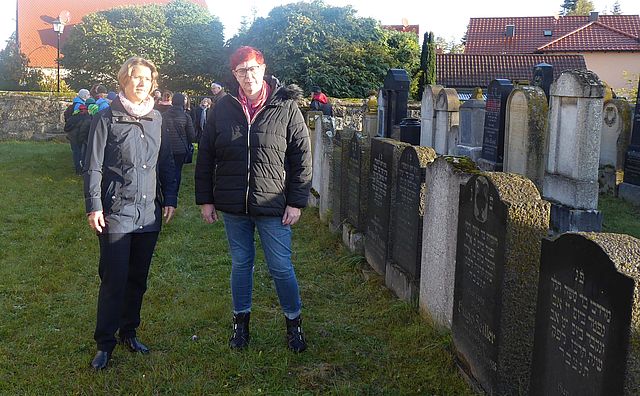 Bürgermeisterin Dr. Annette Prechtel mit Baiersdorfs 2. Bürgermeisterin Eva Erhardt-Odörfer 