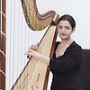 Harfenistin Laurence Forstner-Beaufils  
