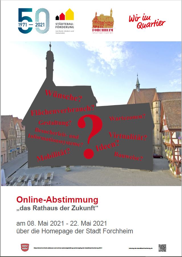 Plakat zum Tag der Städtebauförderung